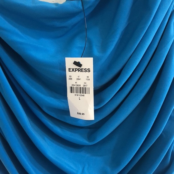 Express One Shoulder Ruched Top - Picture 3 of 3